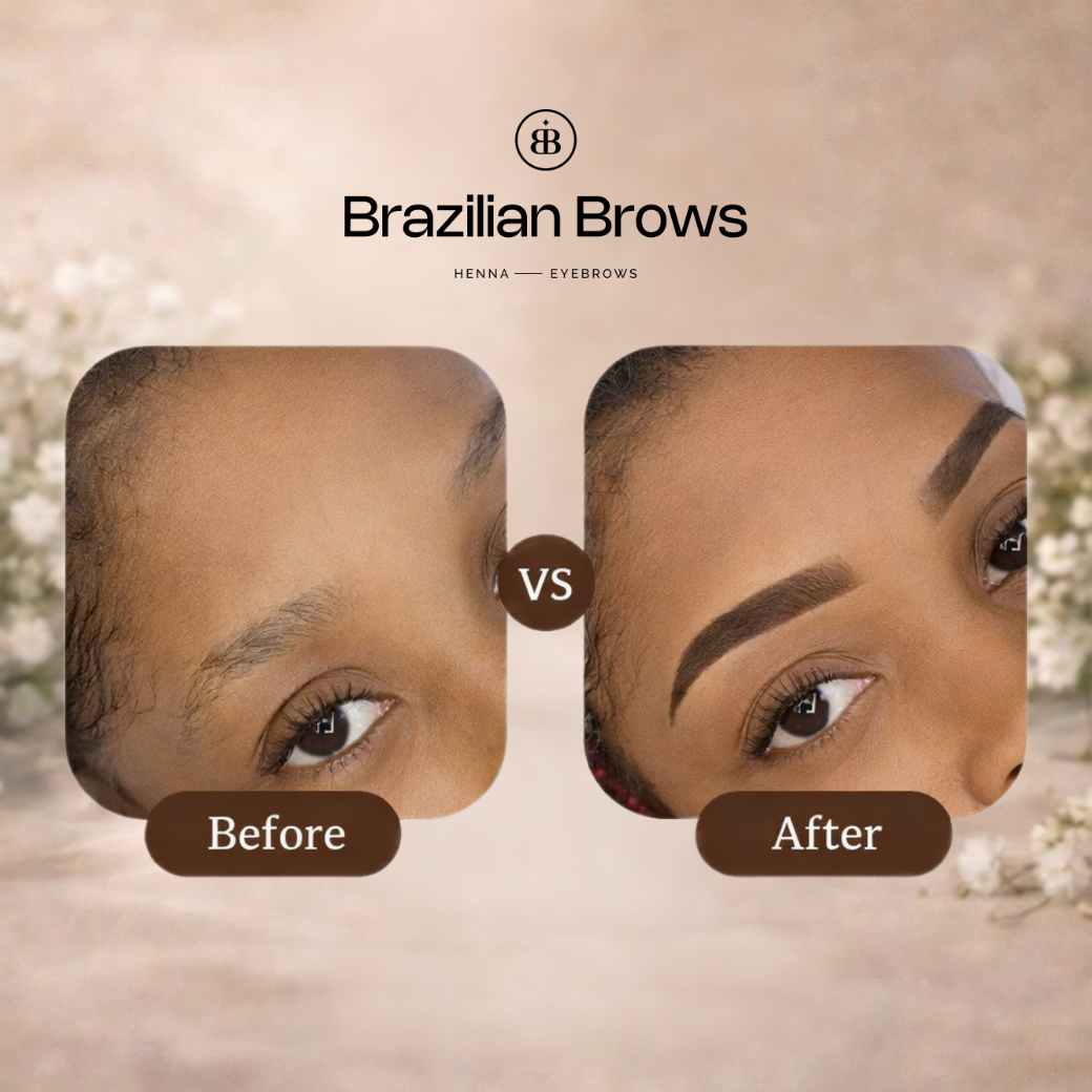 Brazilian Brows - Augenbrauen Henna - Black