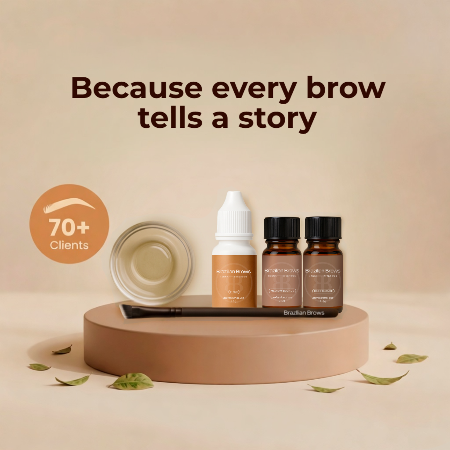 Henna Brow Starter Kit (±70 behandelingen)